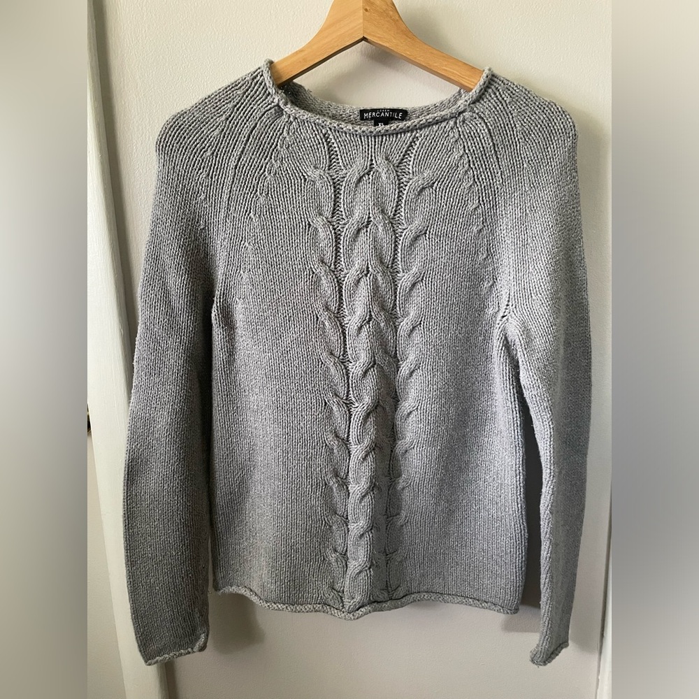 J Crew Factory Grey Sweater size XS